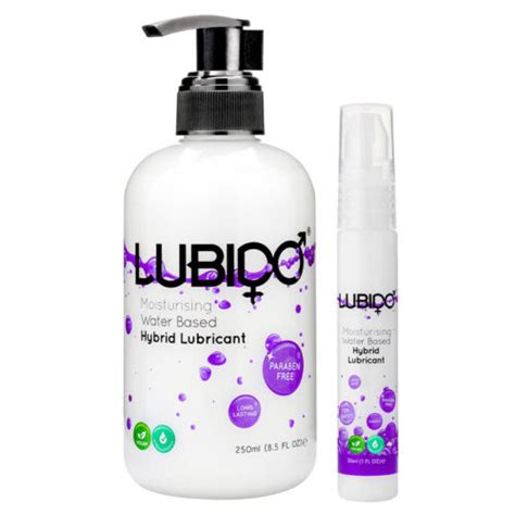 Lubido HYBRID Lubricant Water Silicone Based Intimate Lube