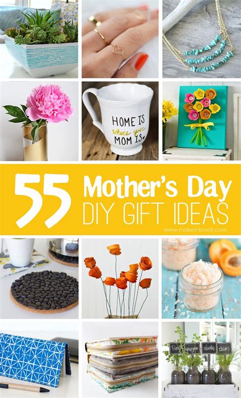 Below, find the 15 best gifts you can snag on sale that are sure to arrive with plenty of time to help make her day special. 40 Homemade Mother's Day Gift Ideas | Make It and Love It