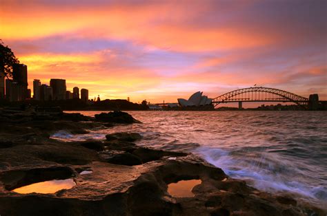 Chasing the Magic Light: Sydney Harbor Sunset