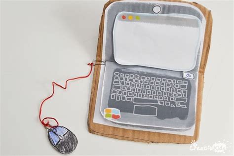 Kids Make A Paper Computer And Understand How It Works With Images