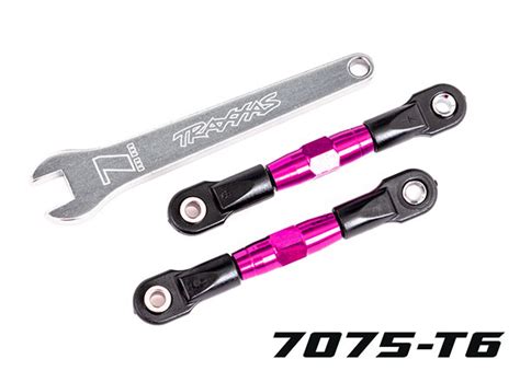 Camber Links Rear Tubes Pink Anodized T Aluminum Stronger