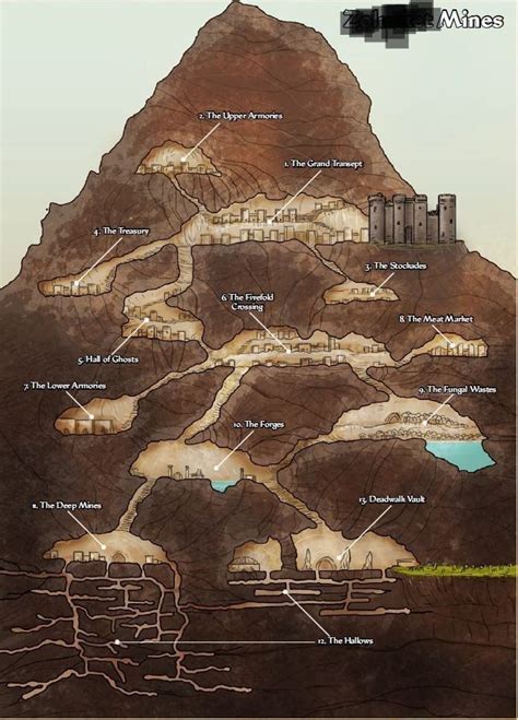 Capitale Des Nains Città Fantasy City Map Fantasy World Map