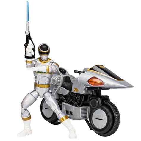 Hasbro Power Rangers Lightning Collection In Space Silver Ranger 6 In
