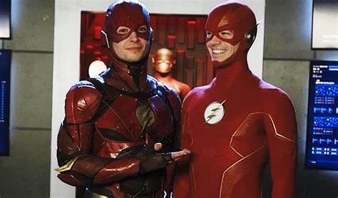 The Flash Set Photos Leak Multiple Barry Allens Xfire