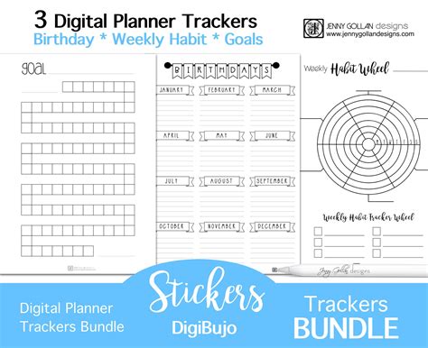 Planner Trackers Printable