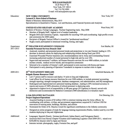 42 Military Resume Examples Skills For Your Needs