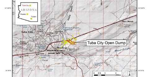 Arizona Geology Testing For Radionuclides In The Tuba City Dump
