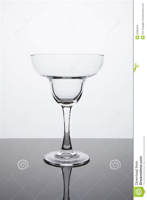 Simplicity Empty Margarita Glass Stock Image Image Of Ware Stemware 37823273