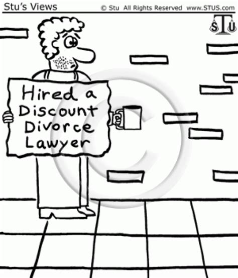 Divorce Lawyer Cartoons Image Illustration Picture Divorce Divorce