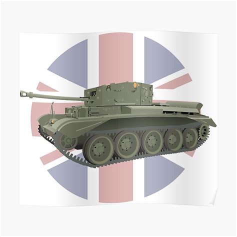 Cromwell Ww2 British Tank Poster For Sale By Norsetech Redbubble