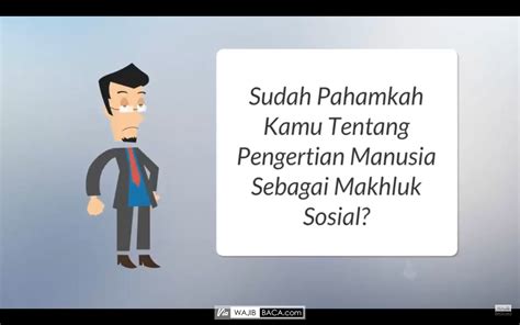 Pesan Moral Ini Akan Menyadarkan Bahwa Kita Adalah Makhluk Sosial