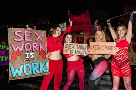 Sex Workers Protest In London Against Unfair Working Conditions Daily