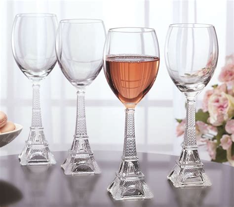 Eiffel Tower Wineglass Your Wineparties Now Become Even More Sophisticated Paris Theme Decor