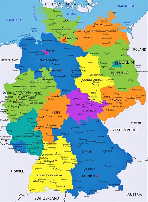 Map Near Germany Best Map Of Middle Earth