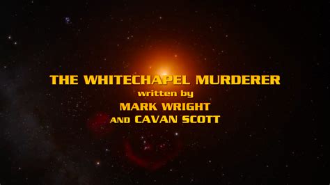 The Whitechapel Murderer Episode What If Doctor Who Wasnt Axed