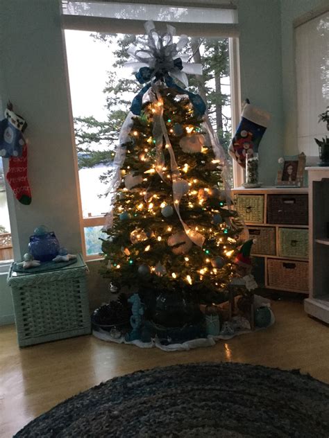 My coastal Christmas tree | Coastal christmas tree, Coastal christmas, Christmas tree