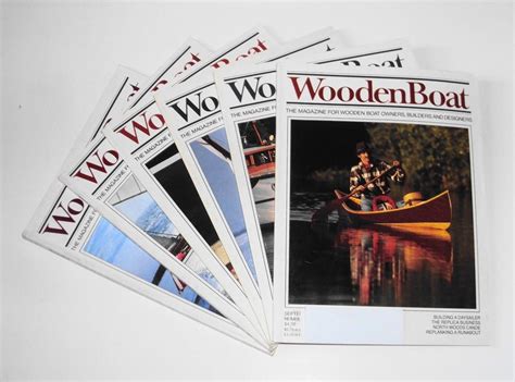 Woodenboat Magazines 1990 Full Year Set 6 Magazines 1840272606
