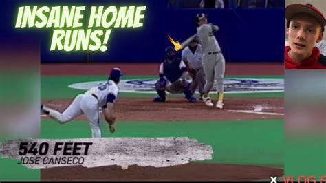 THE LONGEST HOME RUNS IN MLB HISTORY Subs Celebration YouTube
