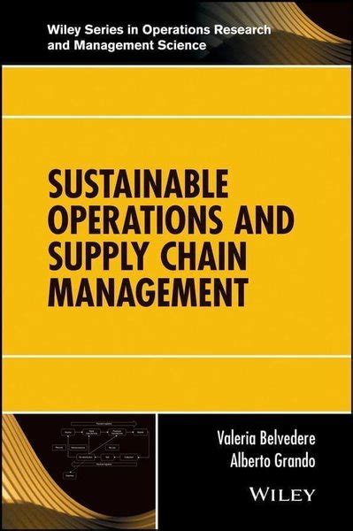 Jual Sustainable Operations And Supply Chain Management Buku Cetak Di