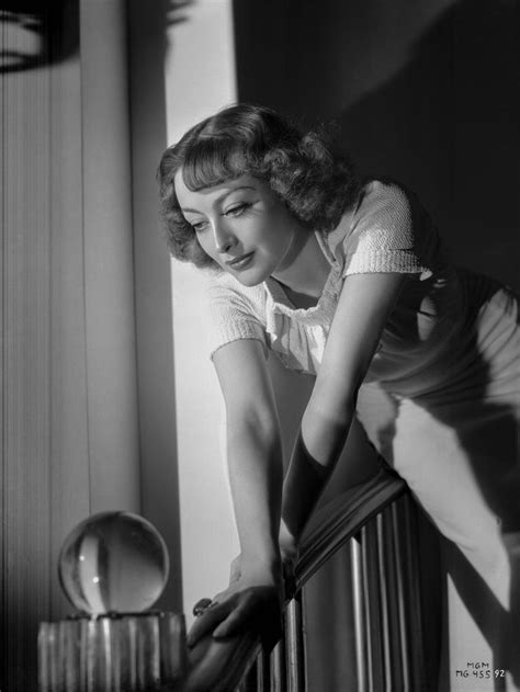 George Hurrell Joan Crawford Leaning On Railing Fine Art Print For Sale At 1stdibs