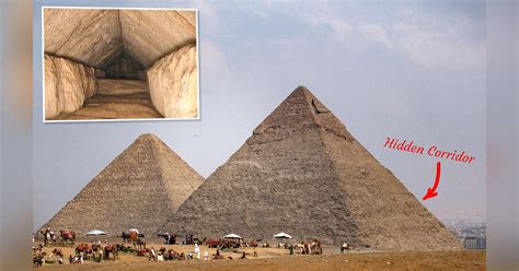 researchers reveal hidden corridor inside egypt s great pyramid of giza—it was used for this purpose
