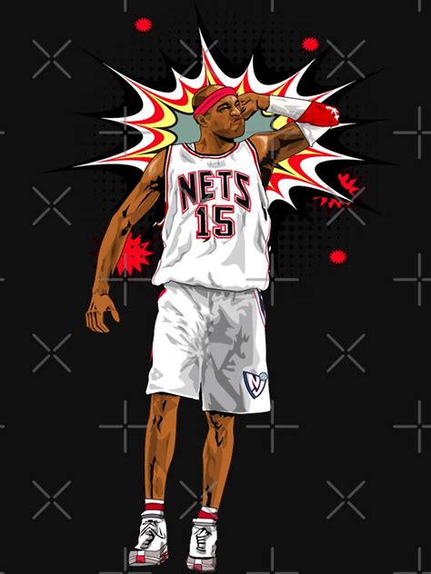 Vince Carter Cartoon Style T Shirt For Sale By Aya Design