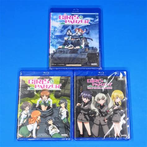 Girls Und Panzer Anime Complete Tv Series Ova Collection Anzio Battle Blu Ray Picclick