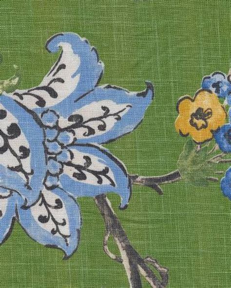Robert Allen Scandinavian Modern Floral Linen Weave Texture Heavy