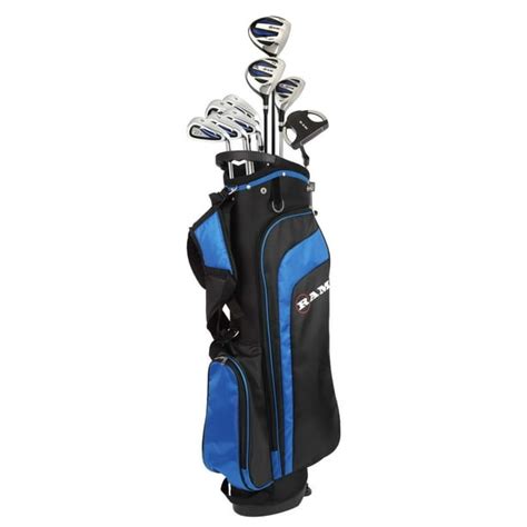 Ram Golf Ez3 Tall Mens 1 Golf Clubs Set With Stand Bag Graphite