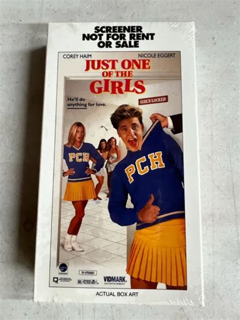 JUST ONE OF The Girls VHS Corey Haim BRAND NEW SEALED SCREENER 99 98