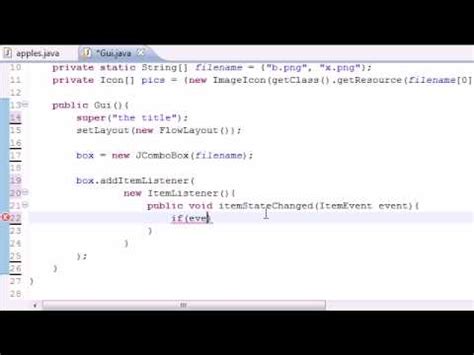 Java Programming Tutorial 69 Drop Down List Program YouTube