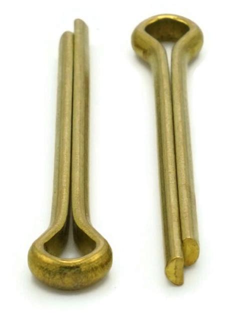 14 Inch Brass Cotter Pins Split Pins Select Length And Qty Ebay