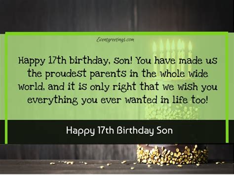 Happy birthday wishes, quotes and messages for everyone. 30 Best Happy 17th Birthday Wishes For Friends And Family