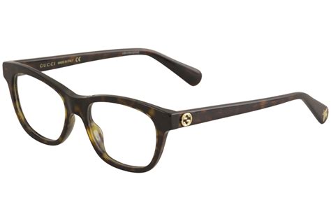 Gucci Womens Eyeglasses Gg0372o Gg0372o 002 Havana Optical Frame