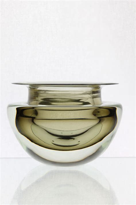 Fla­vio Poli Art Glass Bowl 1950 Murano Glass Glass Design Art Glass Bowl Glass Art
