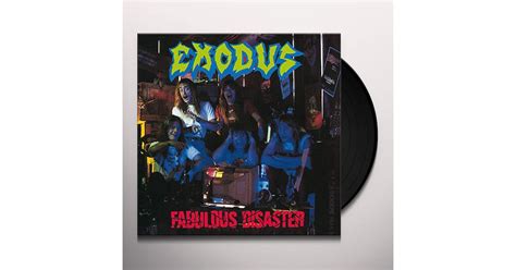 Exodus Fabulous Disaster Vinyl Record