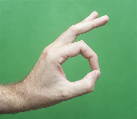 Free Image Of Conceptual Man Hand Showing Okay Sign Freebiephotography