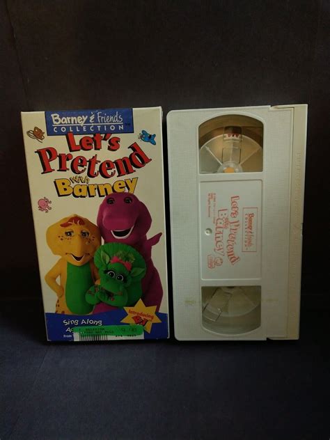 Barney And Friends Lets Pretend With Vhs Grelly Usa