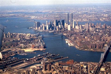 Aerialviewofeastriver Lowermanhattan New York Harbor New York