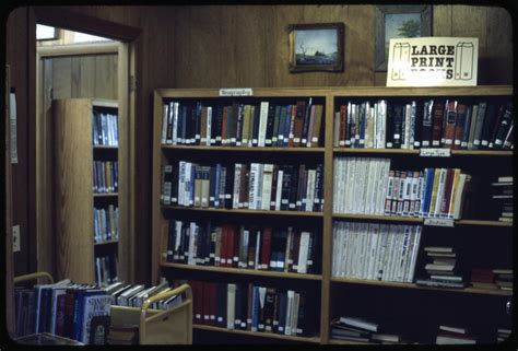 Bookshelves Of Large Print Books 2 The Portal To Texas History