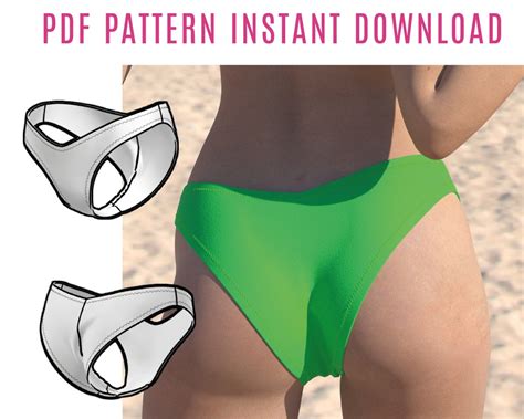 Diy Cheeky Bikini Bottoms Sewing Pattern Tutorial Artofit Sexiz Pix