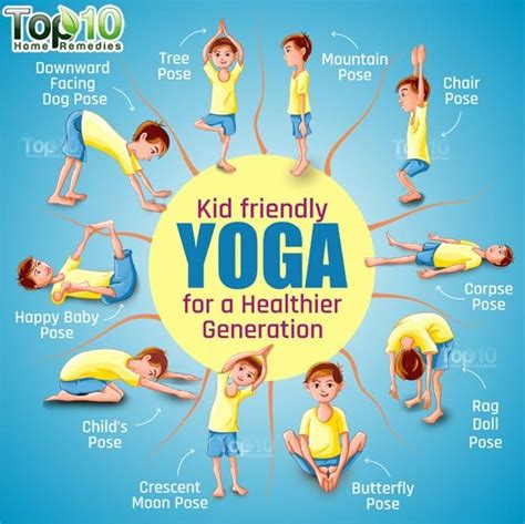 10 Yoga Poses For Kids