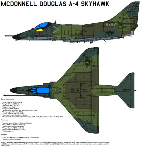 Mcdonnell Douglas A 4 Skyhawk By Bagera3005 On Deviantart