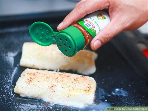 Season generously with garlic parsley salt. 4 Easy Ways to Cook Cod Fillets - wikiHow