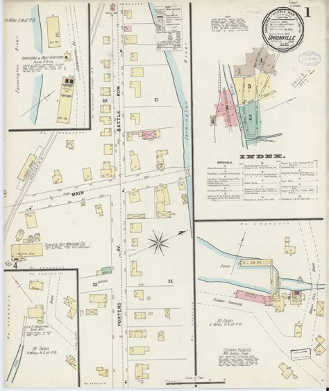 Sanborn Maps Unionville Library Of Congress