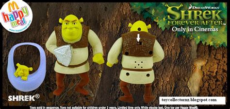 Mcdonalds Shrek Forever After Toys 2010 Toy Collector New Zealand