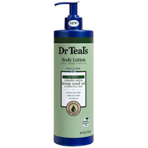 Dr Teals Relaxing Hemp Seed Oil Body Lotion