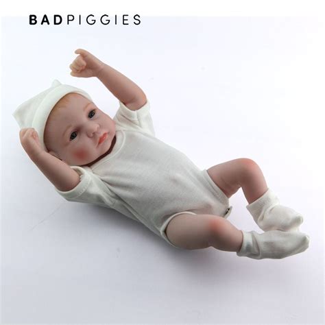 Badpiggies 11 Newborn Reborn Baby Doll Non Toxic Realistic Lifelike