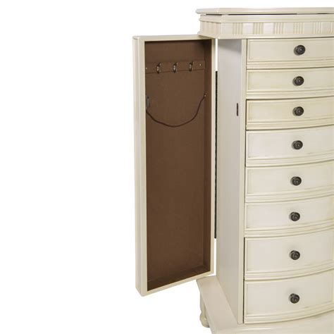 Powell Murphy Jewelry Armoire In Cream Beyond Stores