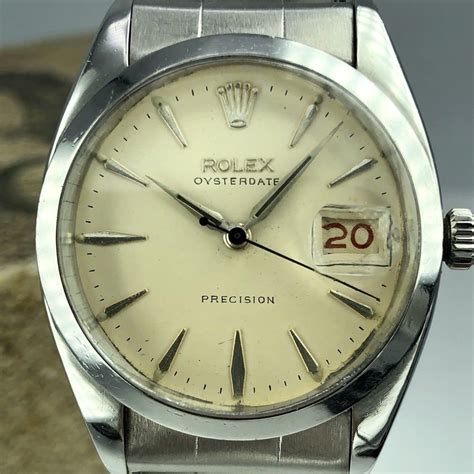 1964 Vintage Rolex Oysterdate 6694 Precision Awadwatches